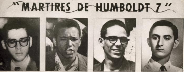 Recordamos hoy a los heróicos combatientes revolucionarios Joe Westbrook, Fructuoso Rodríguez, Juan Pedro Carbó Serviá y José Machado, jóvenes valiosos vilmente asesinados el 20/4/1957 por los esbirros de la tiranía. ¡Gloria Eterna! #CubaViveEnSuHistoria #TenemosMemoria