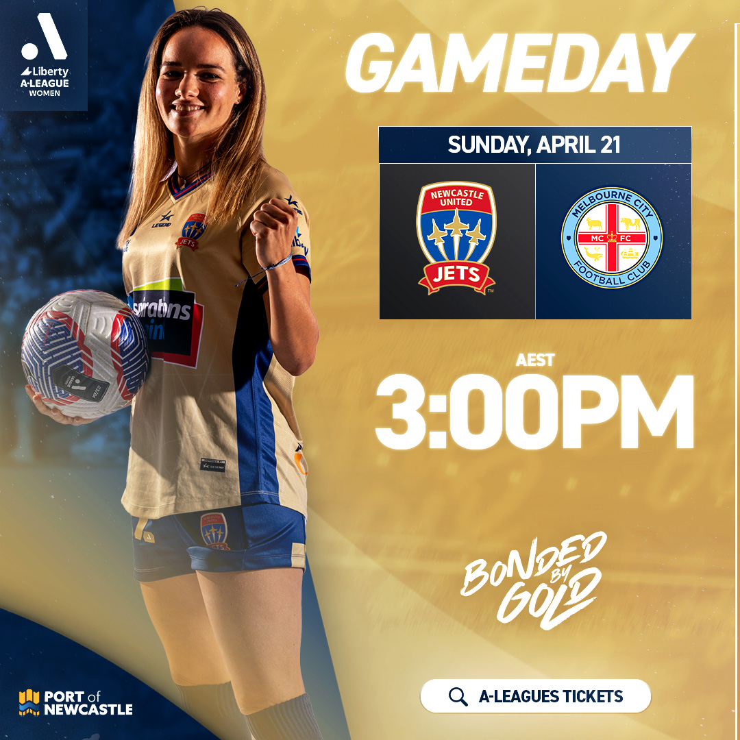 COME ON NEWY!!! 🏟️ Gates open 2 pm. 🎟️ bit.ly/49CFso0 📺 Paramount+ #BondedByGold