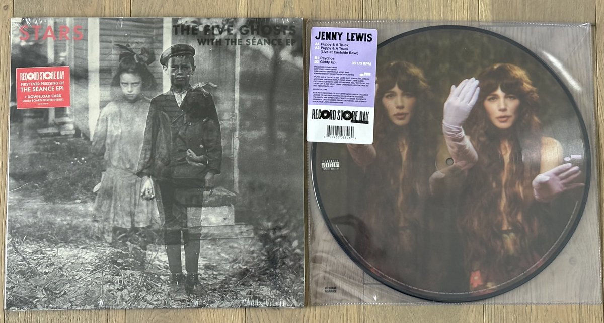 Thanks <a href="/redcatrecords/">Red Cat Records</a> for another great Record Store Day. It was an easy lineup &amp; my friend and I had lots of time to browse regular stock at the store and pick up some RSD releases for a friend. #RecordStoreDay2024 @youarestars #jennylewis #nationoflanguage #Boygenius