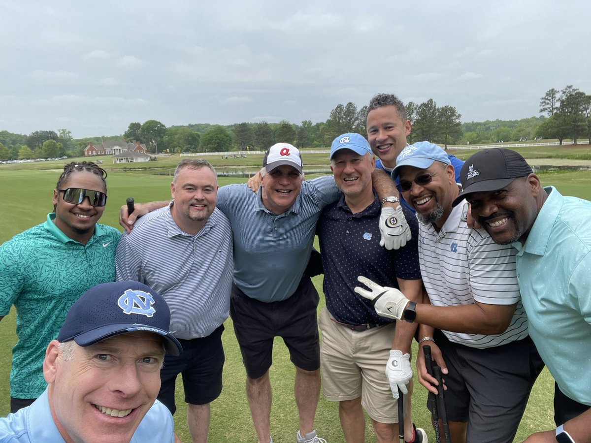 Great time in Chapel Hill! @UNCFootball alumni weekend. Couldn’t ask for a greater group of teammates!! Go Heels!! @KevinDonnalley @tarheelchaplain @CoachMackBrown @M_BolognesiMD @DeemsMay