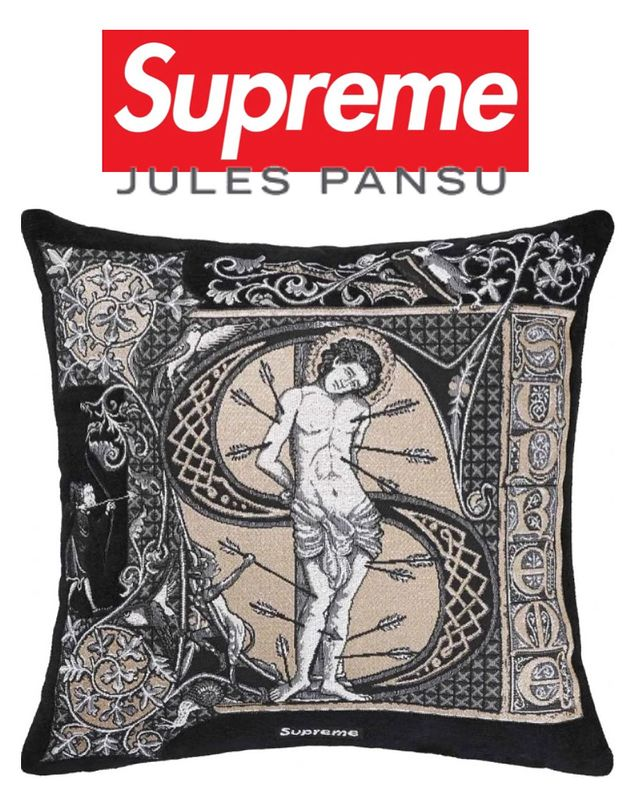 クッション・座布団 Supreme Jules Pansu Saint Sebastian Supreme Jules Pansu Saint Sebastian Pillow (SS24) - $178
