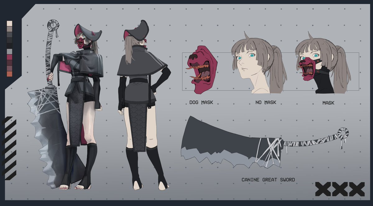 Character sheet 👹
#イラスト