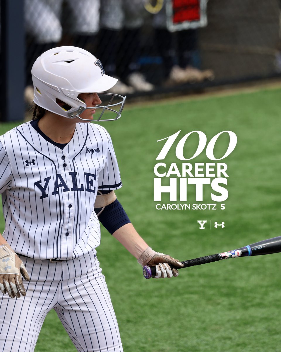 💯 𝗖𝗔𝗥𝗘𝗘𝗥 𝗛𝗜𝗧𝗦 for our Cap 🫡

Congrats, Caro! #ThisIsYale