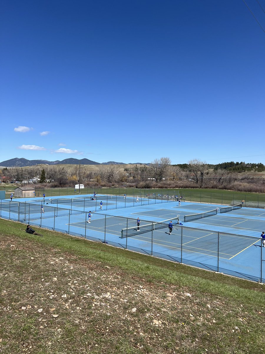Great Day of 🎾 in Lewistown!