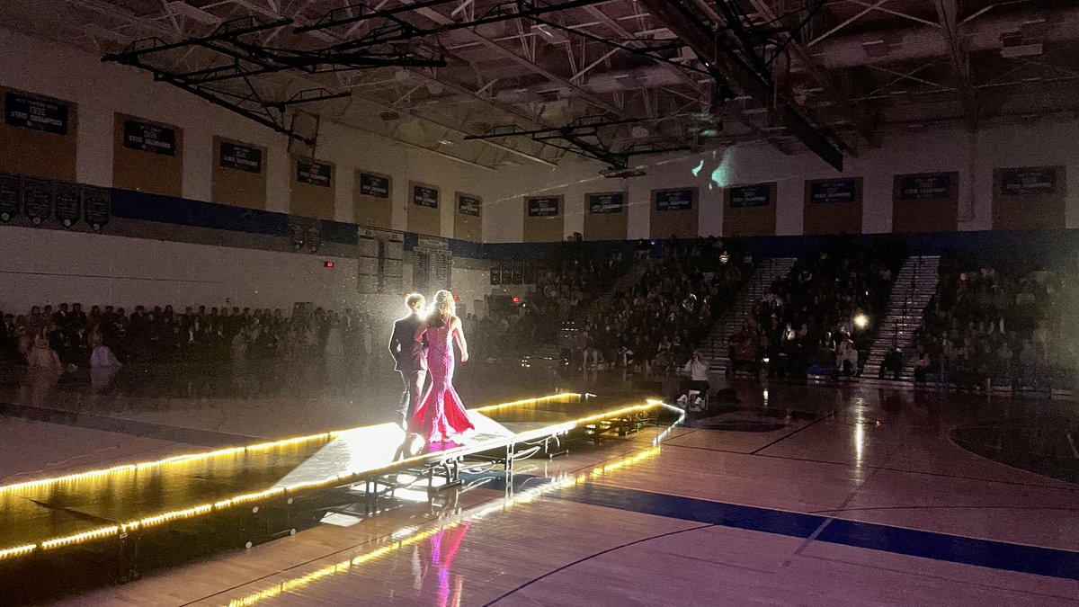 BCHS_SDE's tweet image. The BC Class of 2025 Junior Prom Grand March.