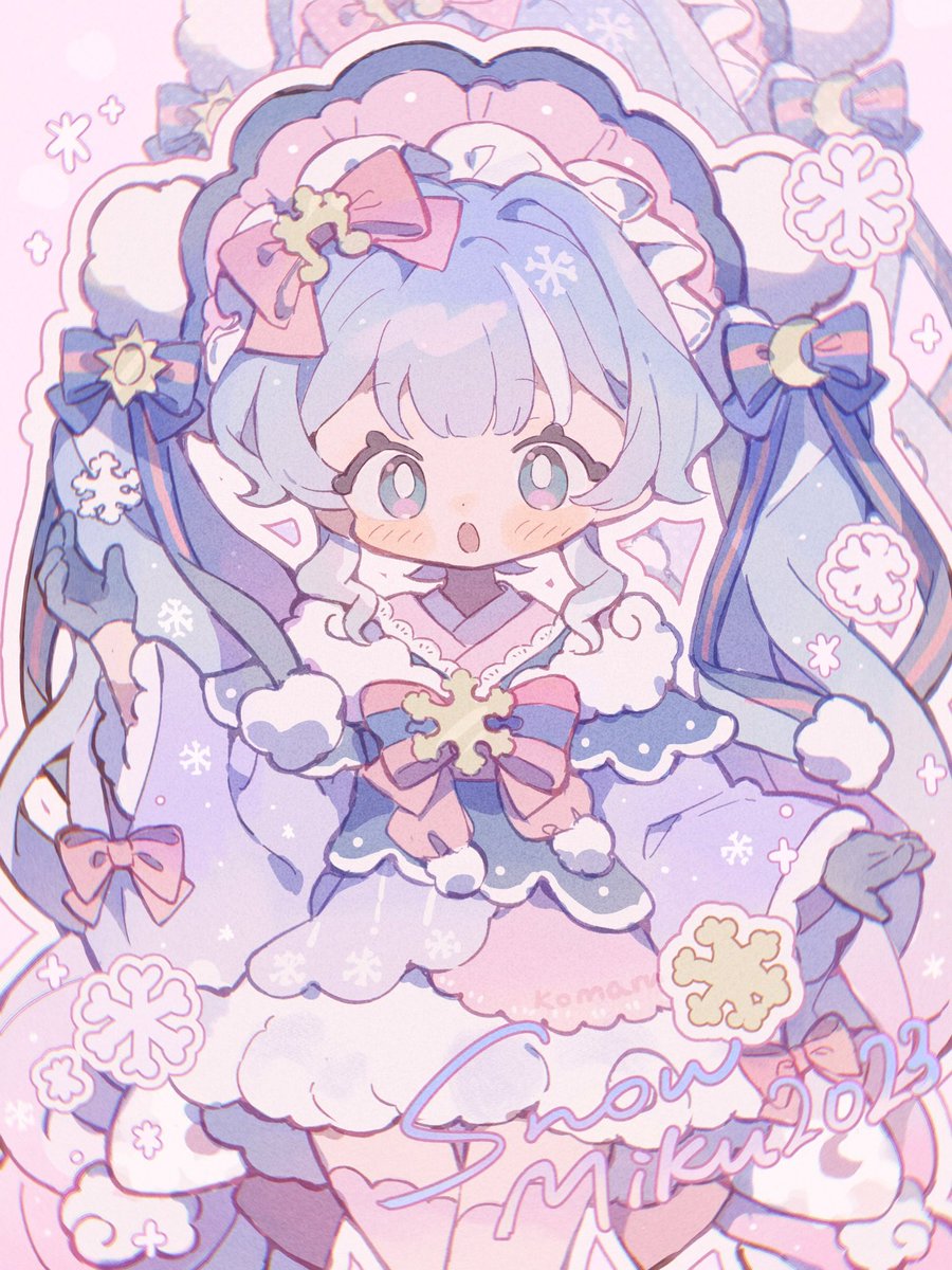 koxomaru's tweet photo. i drew #snowmiku2023 #初音ミク https://t.co/5Ts7TZo7r9