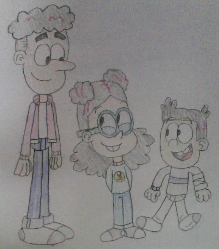 Here's Shane, Shelby, and Shiloh Loud (Loud Cousin) without their shoes just wearing socks.

I hope you'll like it.

#theloudhouse #shaneloud #shelbyloud #shilohloud #nickelodeon