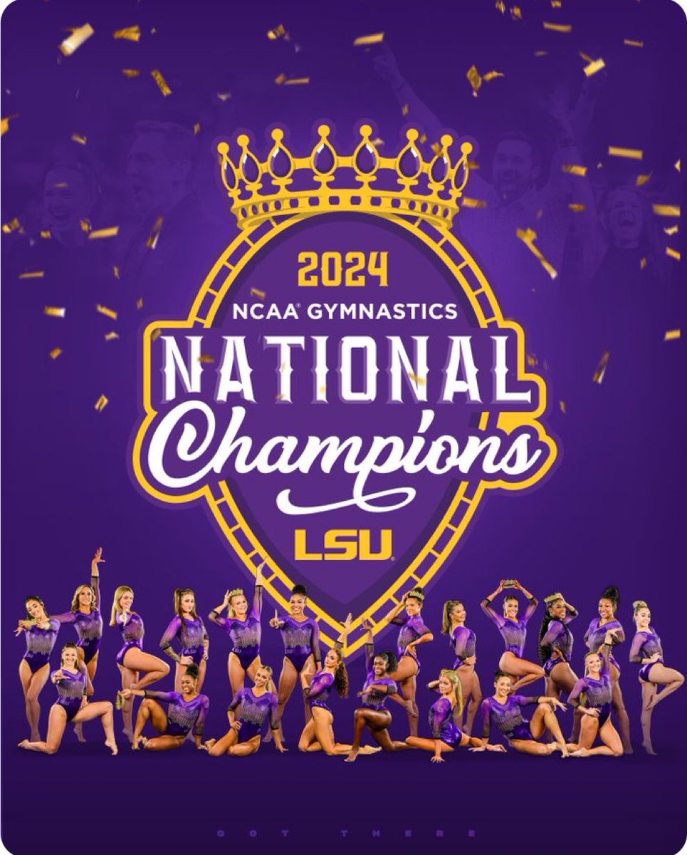 Can I get a #GeauxTigers Congrats to @LSUgym Now….for the first time in program history…and not the last…. #NationalChampions 🙌💪👊