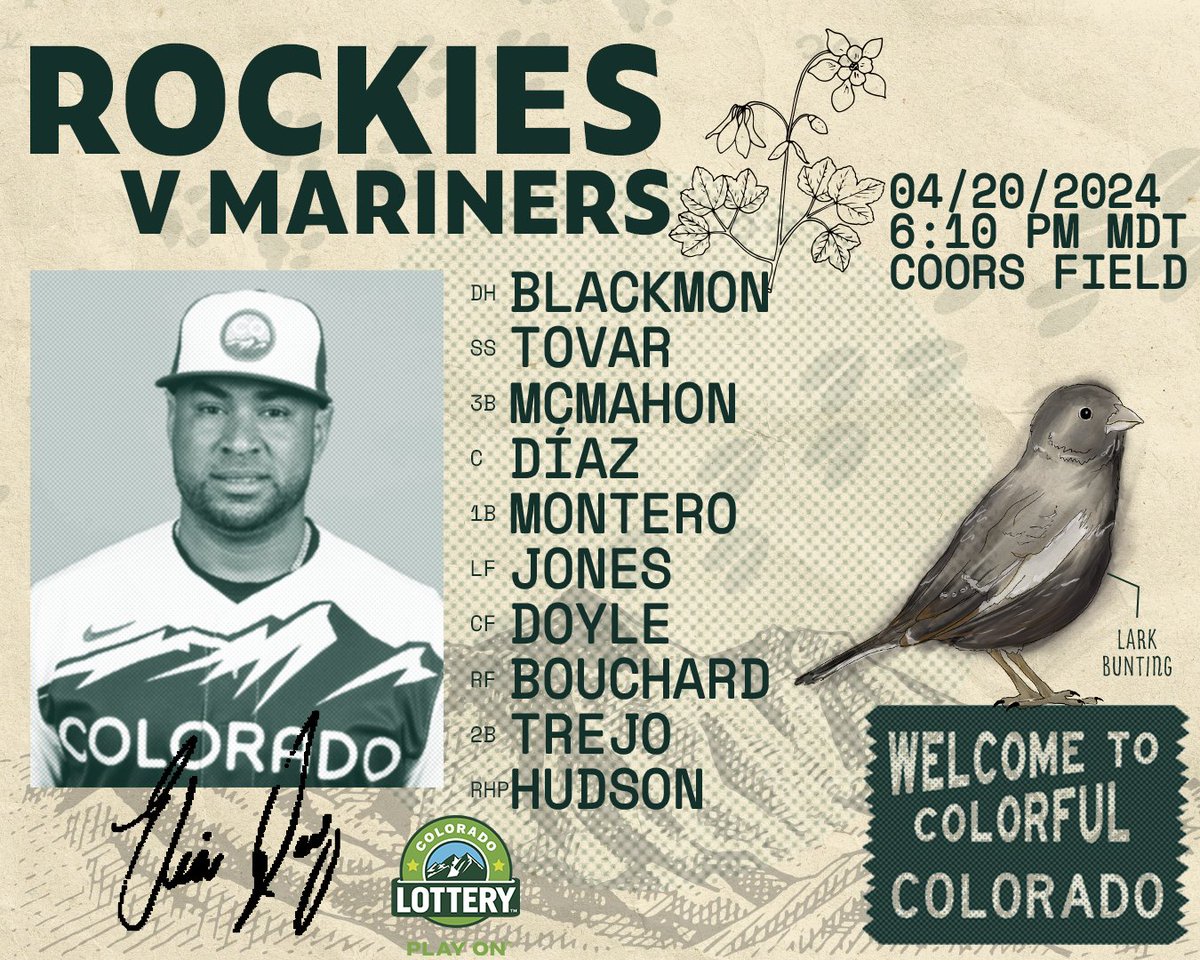 Nothing screams Colorado more than snow in the morning and #CityConnectSaturday in the evening!  

Retweet this tweet for your chance to win your own City Connect jersey courtesy of <a href="/ColoLottery/">Colorado Lottery</a>.