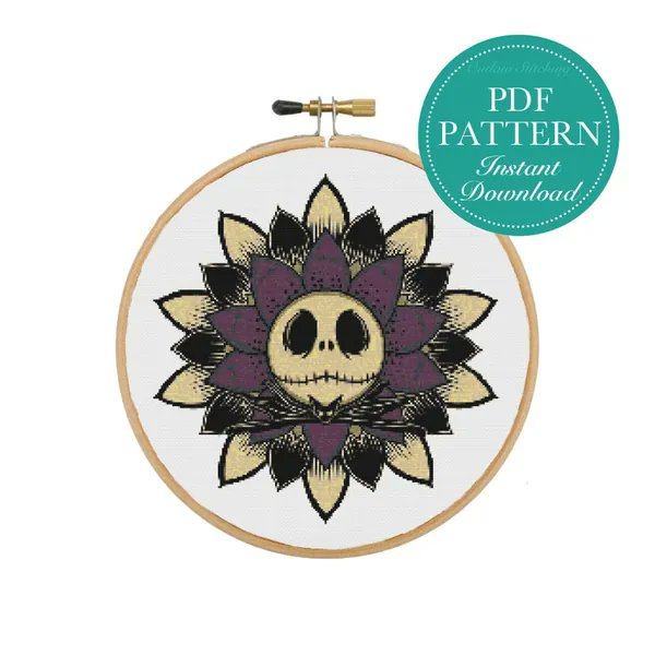I just received Counted Cross Stitch Pattern - Jack Flower Cross Stitch Pattern, Christmas Cross Stitch, Halloween Cross Stitch Pattern, DIY Cross Stitch from hummingbirdsteampunk via Throne. Thank you! throne.com/xakaila #Wishlist #Throne
