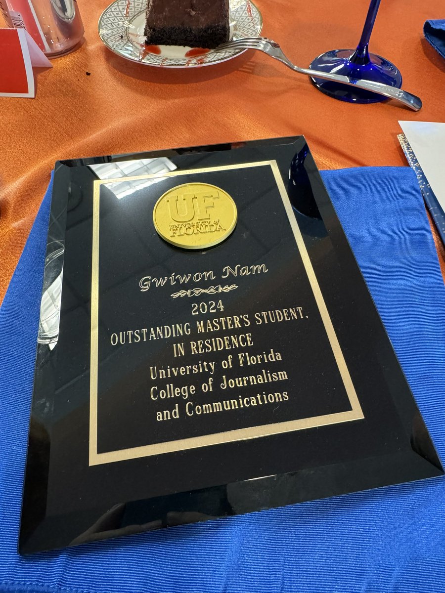 Jason_G_N's tweet photo. Truly an honor to receive such recognition from the CJC! I am grateful for the support and opportunities provided by the college, friends and all the faculty members (and special thanks to my advisor Dr. Shin @Jieun____Shin) @UFJSchool @UFCJCGrad https://t.co/201H169ZiZ
