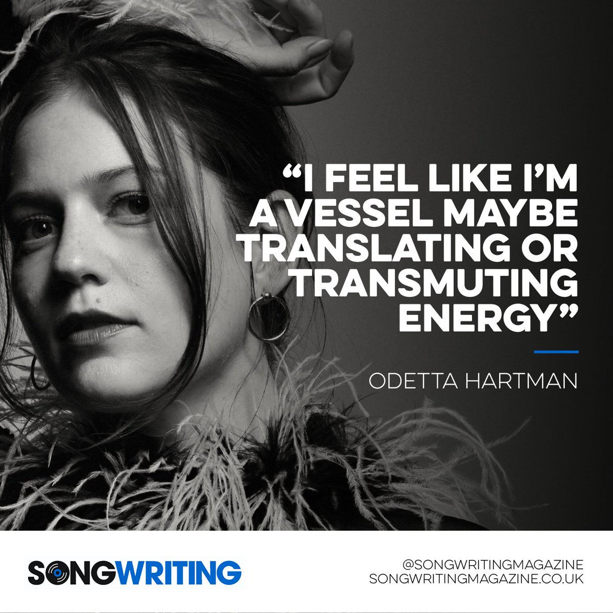 “I feel like I’m a vessel maybe translating or transmuting energy” — @odettahartman The New York future-folk singer-songwriter delves into the inspirations that shaped her unique style... songwritingmagazine.co.uk/interviews/ode… #odettahartman #futurefolk #songwriter #songwriting