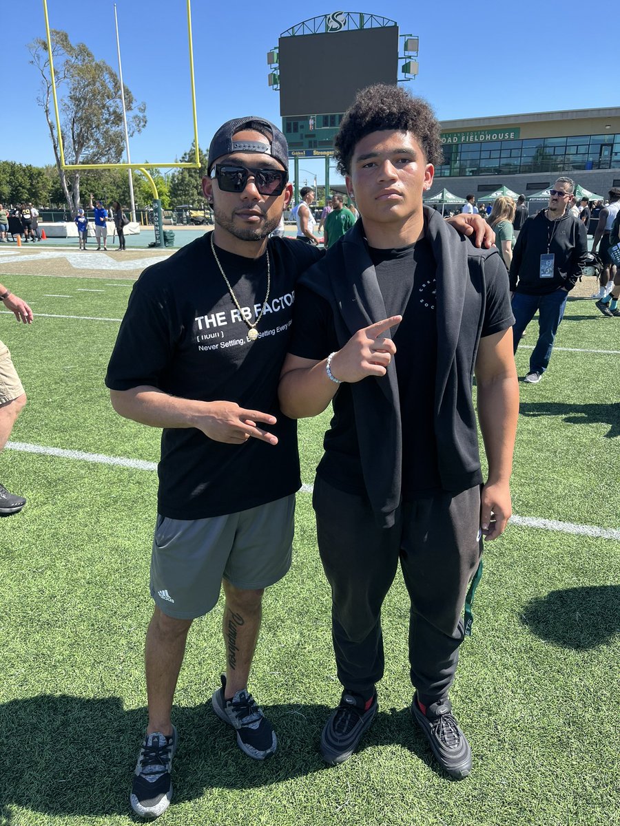 Great talking to Running back coach @Pumphrey6K can’t wait to talk more and be back on campus for the rising stars camp and talk more !!!