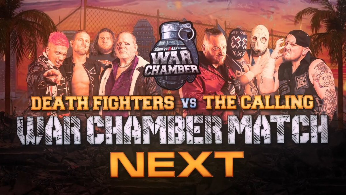 WAR CHAMBER 2️⃣ is NEXT! #MLW @betonline_ag TUNE IN 📺: youtu.be/ALxRlvZXAJQ?si…