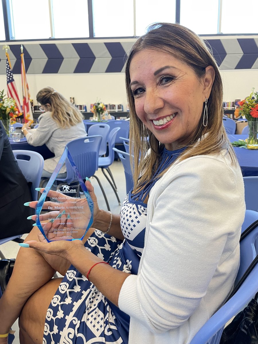 ALASEDU's tweet photo. FL-ALAS Conference 2024 Moments -  Dr. Maria Armstrong, ALAS Executive Director; ALAS SLA Cohort 10 Principal Rick Rodriguez gives SHOUT OUT to Michael Haggen and Sheri Smith - ; &amp; Zandra Jo Galvan ALAS 2023-24 Superintendent of the Year presentation on Gratitude! #FLALAS https://t.co/Sol8r4Fjw1