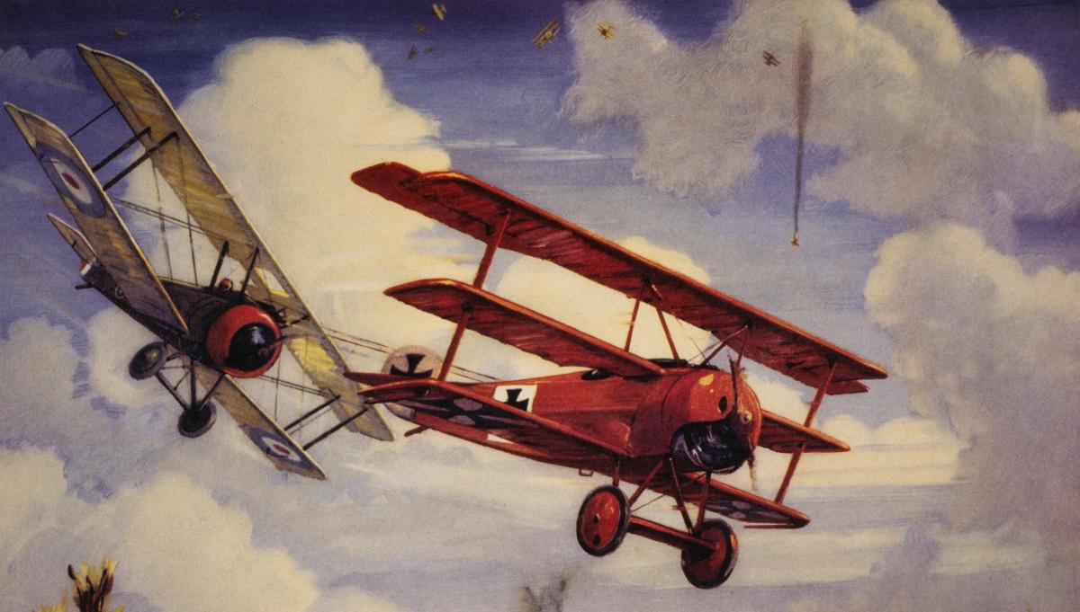 On this day in 1918, The Red Baron was shot down during a dogfight with Canadians Wop May, Roy Brown and others. Brown is credited by the RAF for shooting down the Baron, earning a bar on his DSC but some historians believe gunfire from the ground actually took the Baron down.