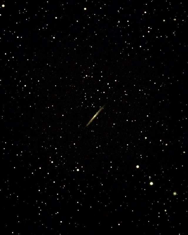 CathAdams1973's tweet photo. NGC5907 - Known as The Splinter Galaxy or The Knife Edge Galaxy is located in the constellation Draco.
Vaonis Vespera II
Saturday 20th April 2024
Image time - 20 minutes
@MoonHourSocial https://t.co/a8yaKn18xh
