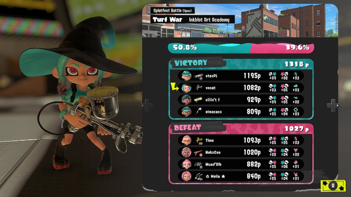 #dune #arrakis #Splatoon3 #NintendoSwitch #splatfest apparently being the kwisatz haderach doesn't make you good at splatoon.