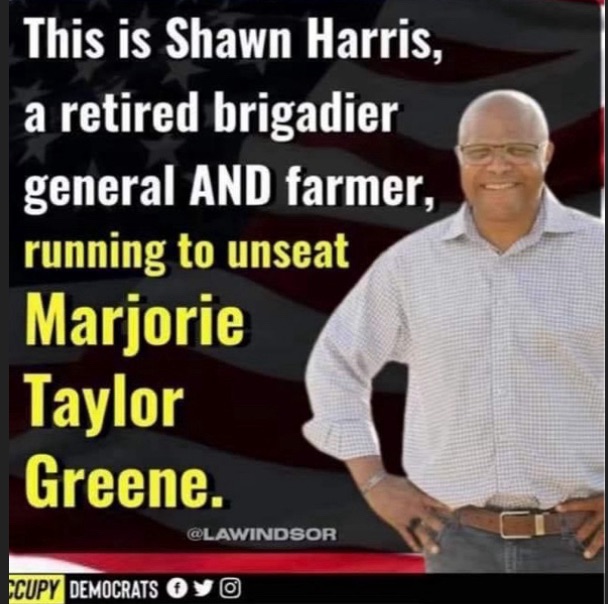 Georgia voters please read and vote for Shawn Harris!