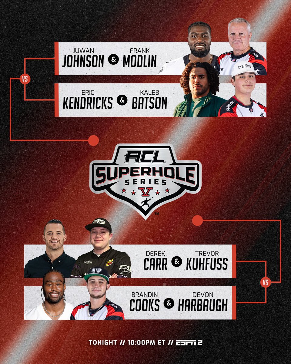 Catch the first SuperHole V Prelim of the season tonight at 10:00pm ET on ESPN2. 📺