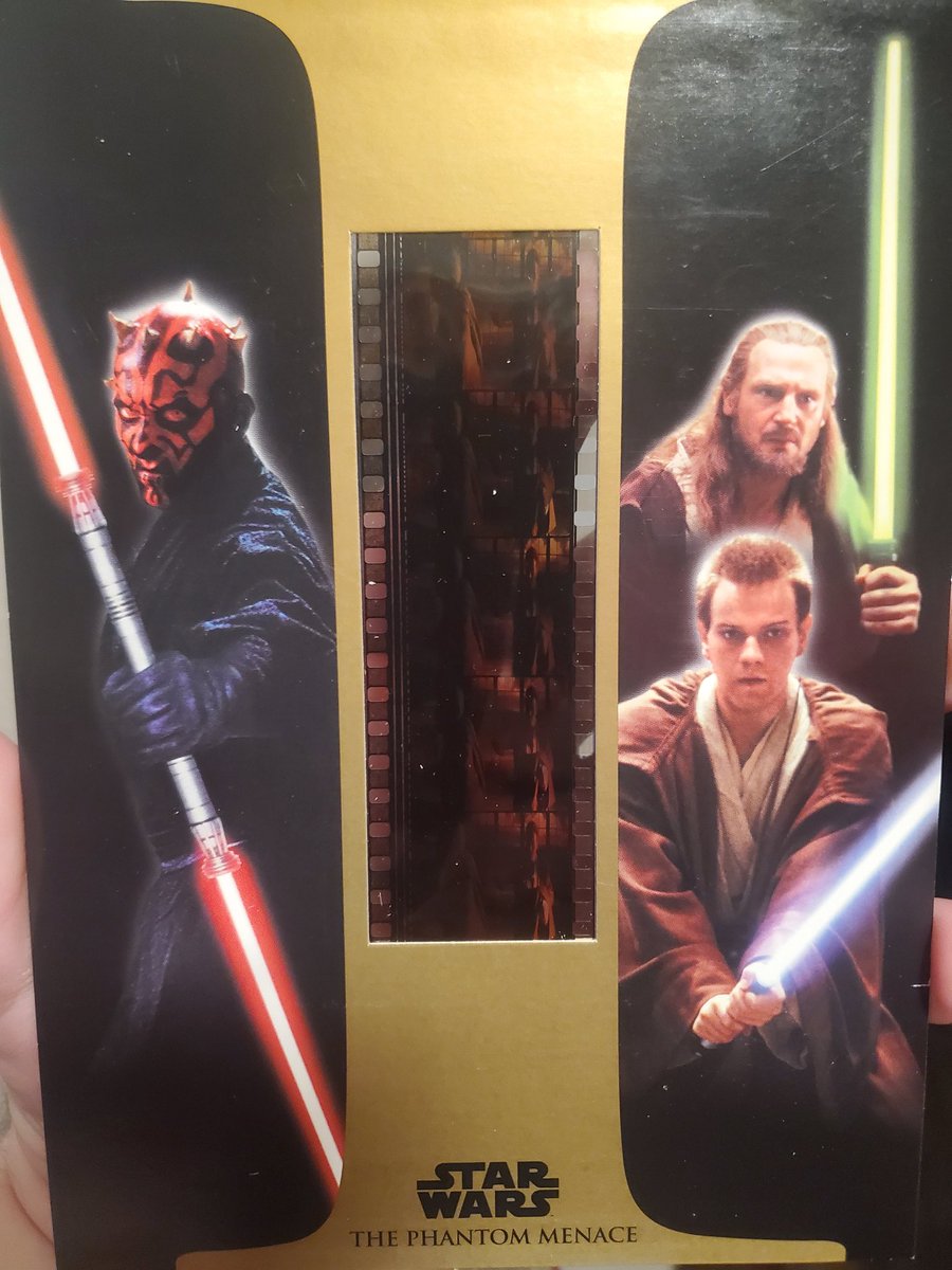 I went browsing today

And I found this gem today for $10, everything included, film still sealed!!! 

#StarWars #ThePhantomMenace #20thAnniversary