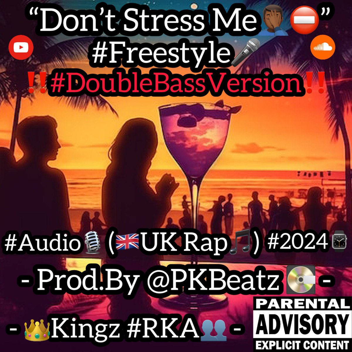 #BIG_Exclusive❗️ #RKA_Music👥🎶 “Don’t Stress Me🤦🏾‍♂️⛔️” #Freestyle🎤 - 👑Kingz #RKA👥 - Prod.By @PKBeatz 💽 - (🇬🇧UK Rap🎵) #Audio🎙 #2024⌚️ #DoubleBassVersion‼️ #RemasteredAudio✅ youtu.be/7g-sQYVNZxA?si… via @YouTube #EntertainMentAndHobbyPurposes