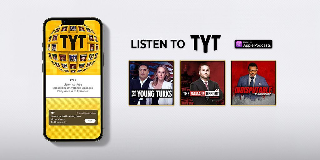 Listen to the entire show ad-free by subscribing on Apple #podcasts 🎧 Check it out ▶️ go.tyt.com/applepodcasts