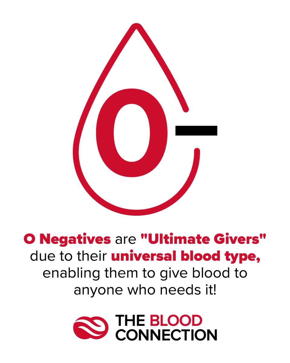 🅾️- The BEST part about YOUR blood is that anyone can receive it, which is why most hospitals ask for this type. By donating Whole Blood or Red Cells, you can maximize the impact of your life-saving gift!🩸 #DonateBlood #BloodDonor #BloodDonation #BloodType #ONegative