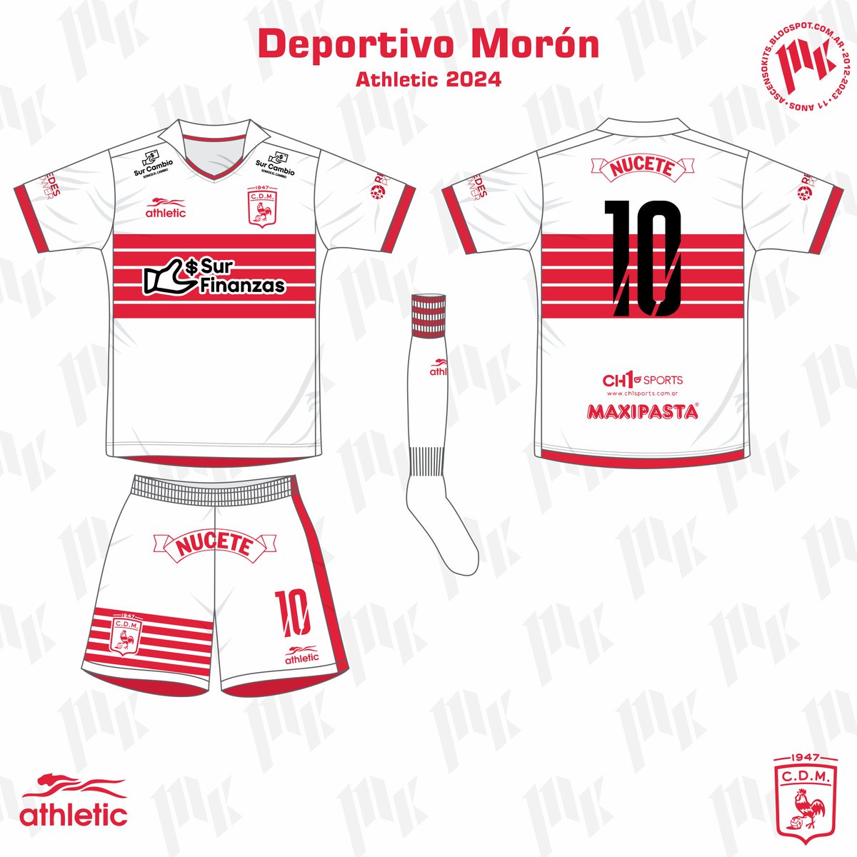 Club Deportivo Morón Athletic 2024 #ascenso #deportivomorón #PrimeraNacional las demás en: ascensokits.blogspot.com