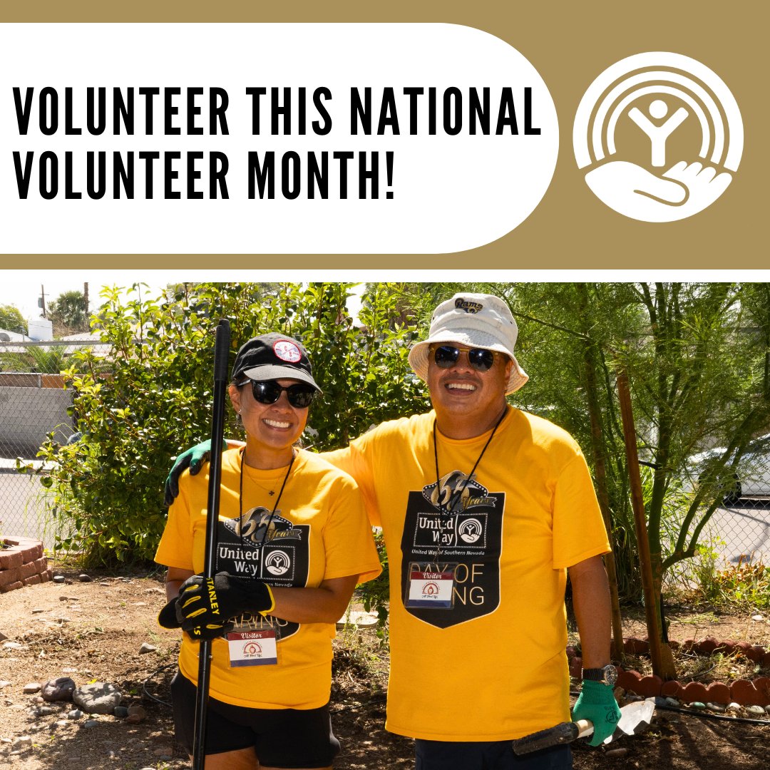 🌷 Ready to give back during National Volunteer Month? Join us this National Volunteer Month to clean up a local garden or distribute food to our community! Check out upcoming volunteer opportunities on UWSN’s Volunteer Connect at uwsn.org/volunteer.