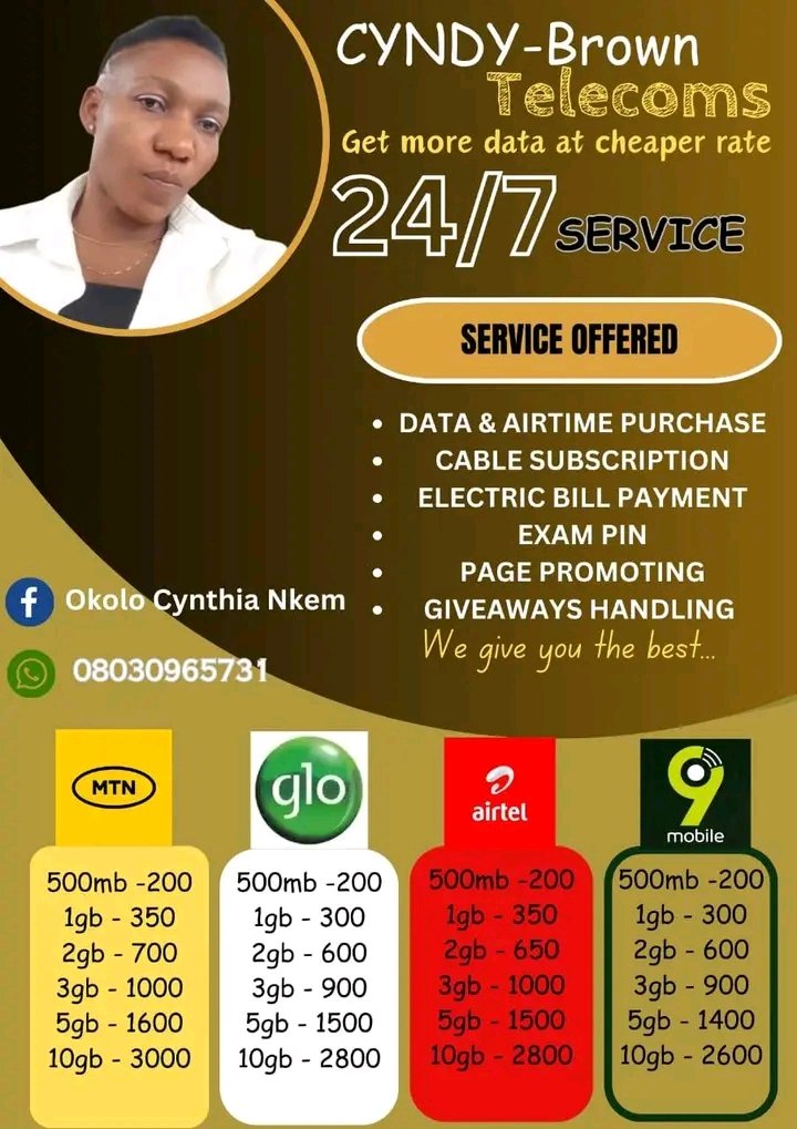 @stayingpositif I'm a data vendor please sir patronize me, make me and my 6 kids see food chop