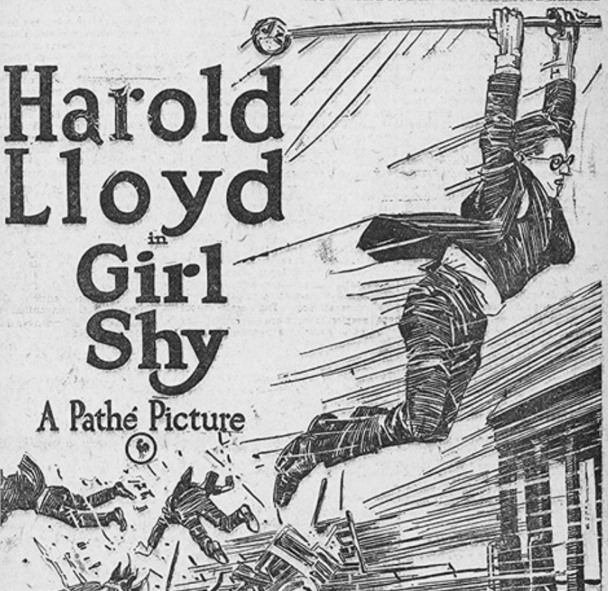 Along with being the anniversary of #HaroldLloyd 's birth, it is also the 100th anniversary of the release of one of his best films, Girl Shy. Quite a lot to celebrate for us Lloyd fans. #TCM #oldHollywood #filmtwt