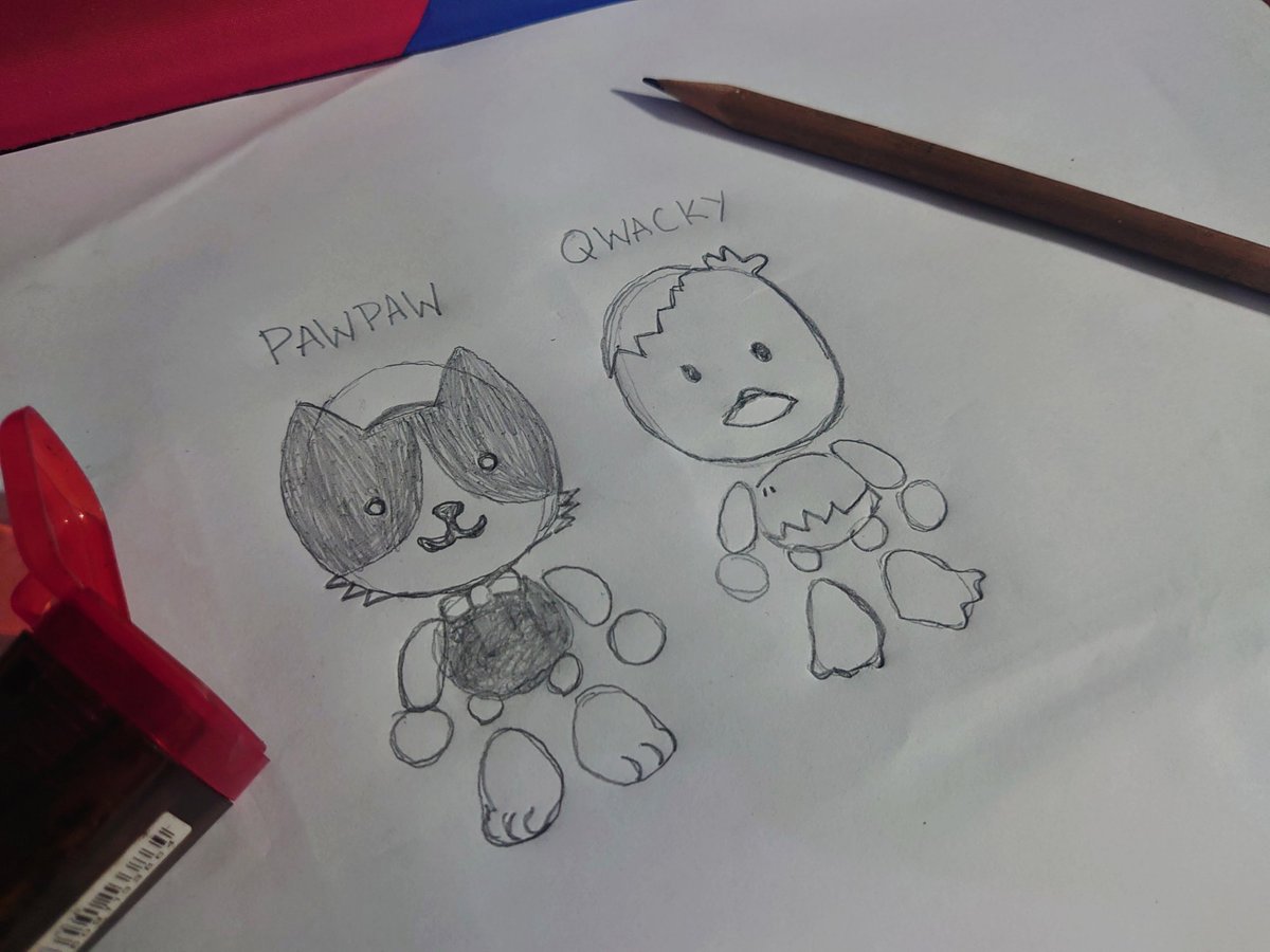 I really love Imaginaryone games and i want to share my imaginary draw @Imaginary_Ones #BubbleRangersDesign

I draw 2 character design
First is named Pawpaw, unleashed the pawsitivity in bubble world and The Extra Meow Factor, pawpaw is here

1/2