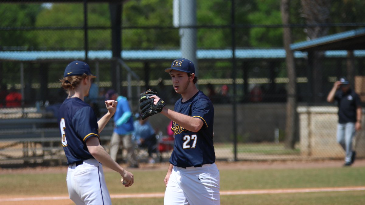 Beloit College Baseball (@beloit_baseball) on Twitter photo Final: Beloit - 16, Grinnell - 1
WP: Schweit (3-1)
20 hits for the Bucs in Game 2! It’s officially win streak.
Schweit: 7 IP, 8 K, 0 BB
Alport: 3-5: 2 HR, 2B
O’Leary: 3-5: HR
Kiger: 3-5: 2B
Vogel: 3-5: HR, 2B
Tomsyck: 2-5: 3B, 2B
Zenger: 2-4: 3B, 2B
Game 3 tomorrow @ Noon! Final: Beloit - 16, Grinnell - 1
WP: Schweit (3-1)
20 hits for the Bucs in Game 2! It’s officially win streak.
Schweit: 7 IP, 8 K, 0 BB
Alport: 3-5: 2 HR, 2B
O’Leary: 3-5: HR
Kiger: 3-5: 2B
Vogel: 3-5: HR, 2B
Tomsyck: 2-5: 3B, 2B
Zenger: 2-4: 3B, 2B
Game 3 tomorrow @ Noon!