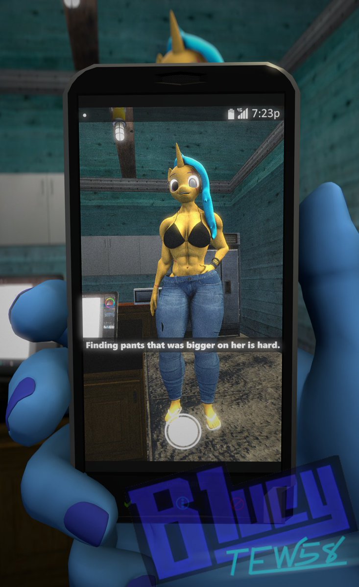 Big jeans don't come easy for the 7'2" aviation mechanic.  Lol