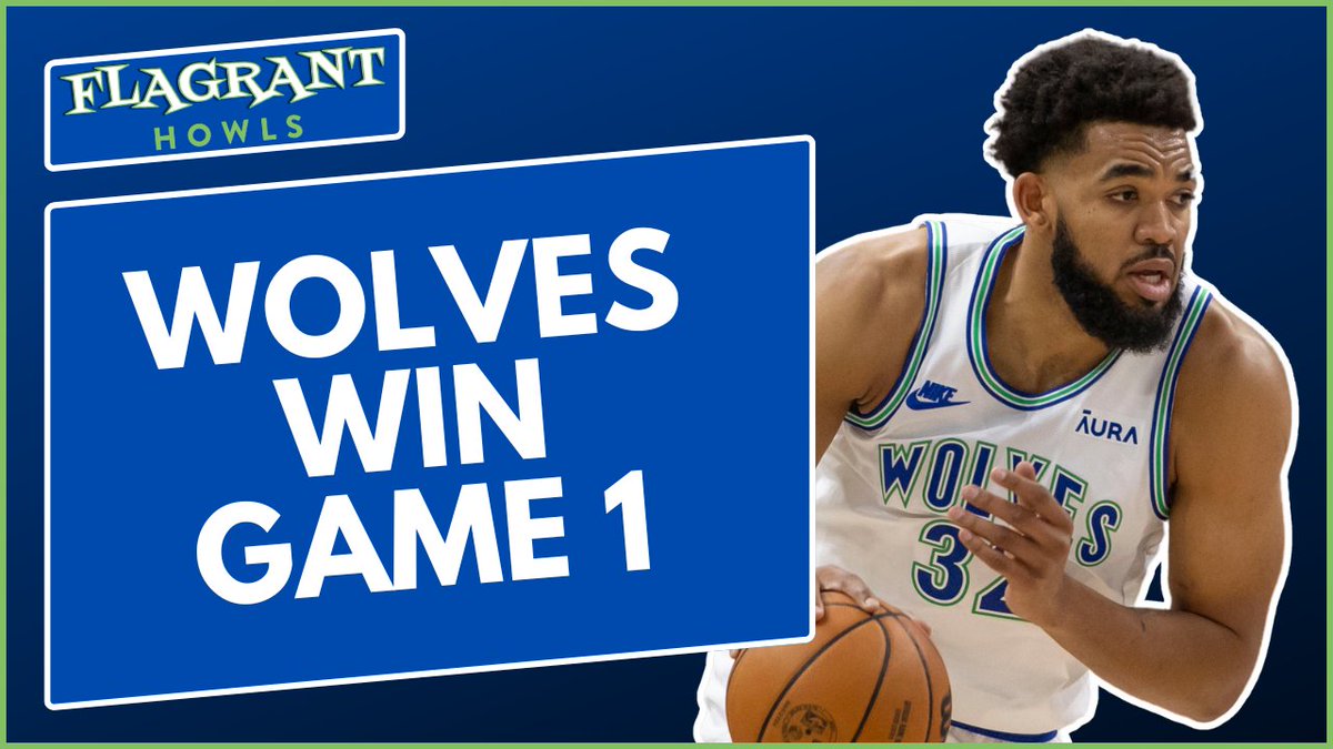 #Timberwolves SMOKE Phoenix Suns in Game 1! @PhilMackey and @jzulgad are live from Target Center 📺: youtube.com/live/vEZWgKzGF…