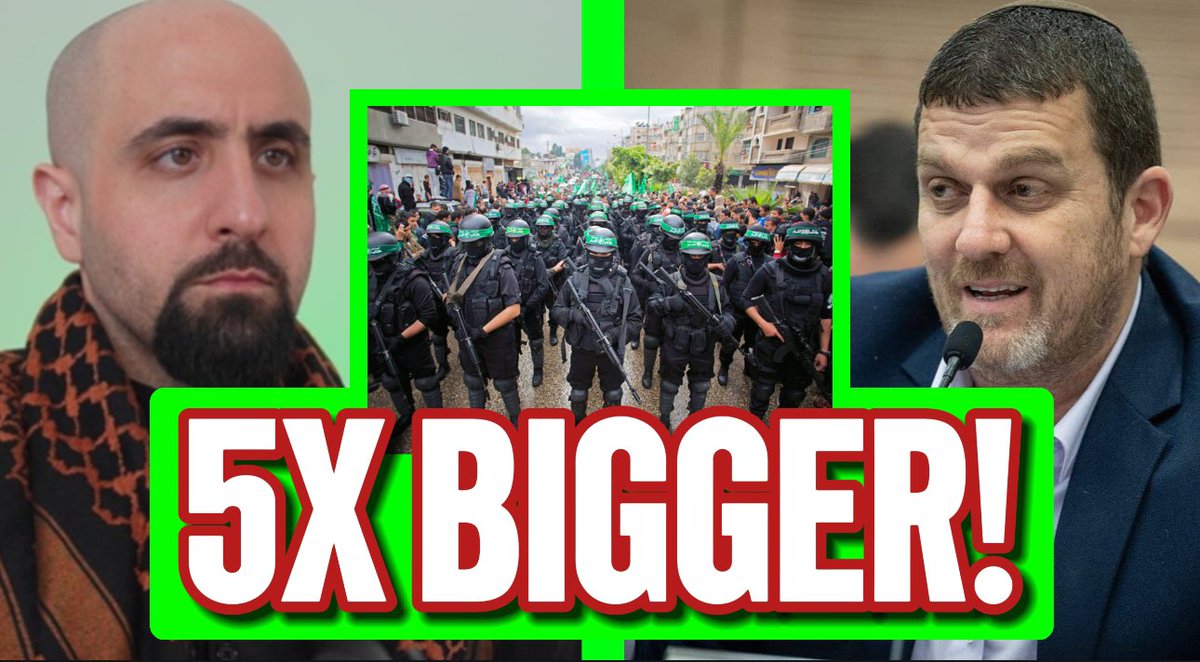 ISRAELI OFFICIAL REVEALS THE REAL SIZE OF HAMAS FORCES! youtu.be/0O4Vt7j-_kg?si… 

#Hamas #HamasIsResistance #GazaGenocide‌ #IsraelisATerorristOrganisation #PalestineLivesMatter #Palestine #Palestine_Genocide