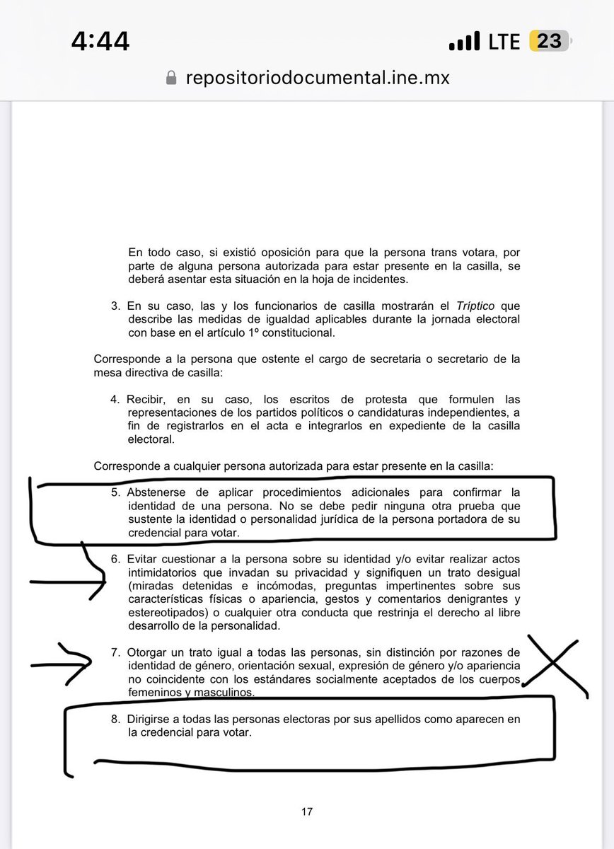 Una compañera nos compartió que será funcionaria de casilla en estas próximas elecciones. Tomó el curso de capacitación y está sumamente sorprendida al ver cómo el colectivo LGTByZ ha construido e impuesto políticas públicas que les conceden privilegios sobre los demás…