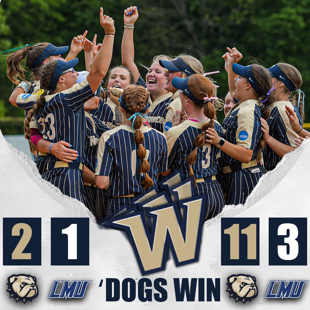 Wingate Bulldogs (@wu_bulldogs) on Twitter photo 🧹 BULLDOGS SWEEP 🧹
#10 <a href="/WingateSoftball/">Wingate Softball</a> clinches their second straight REGULAR SEASON SAC TITLE with a pair of victories over LMU!!
'Dogs close out the regular season 44-7 overall & 22-2 in the SAC!
Bulldogs will host SAC Tourney action this weekend!
#OneDog 🧹 BULLDOGS SWEEP 🧹
#10 <a href="/WingateSoftball/">Wingate Softball</a> clinches their second straight REGULAR SEASON SAC TITLE with a pair of victories over LMU!!
'Dogs close out the regular season 44-7 overall & 22-2 in the SAC!
Bulldogs will host SAC Tourney action this weekend!
#OneDog