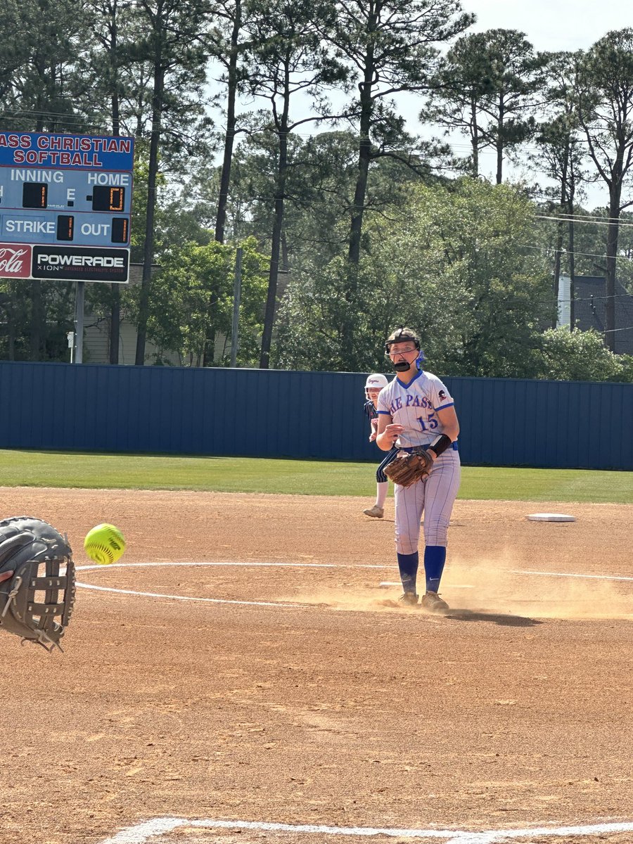 Pass Christian High School Lady Pirates mercy-ruled Richland 12-1 after five innings advancing to the second round of the MHSAA 4A Playoffs.