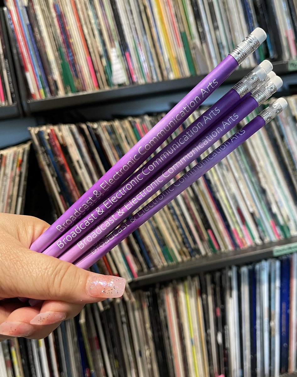 ElaineLeung4's tweet photo. Shoutout to all the incoming #SFSU freshmen, transfer students & their parents today🎉… Got to show off our new Marcus Hall building & our amazing #KSFS #Radio🎙️station!
Handed out these cool #BECA mood pencils!✏️
#ExploreSFstate @SFSU #GoGators! https://t.co/Qd7MfiGlbH