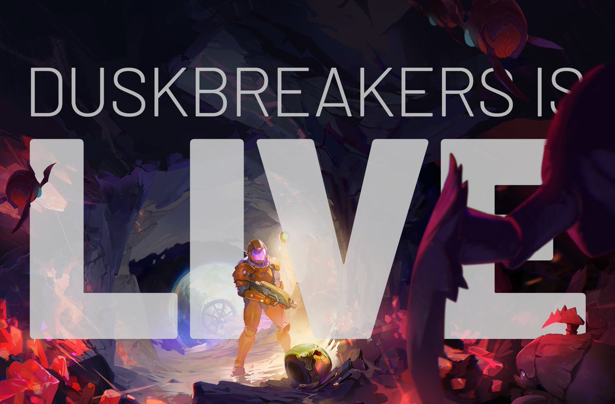 🚀🎮 #DuskBreakers is LIVE! 🌟 We're thrilled and proud to share this incredible journey with you. This is just the beginning for our open-built, community-driven roguelite shooter. Fast action, fun collectibles, and fierce leaderboards await! Dive in and aim for the top—$500