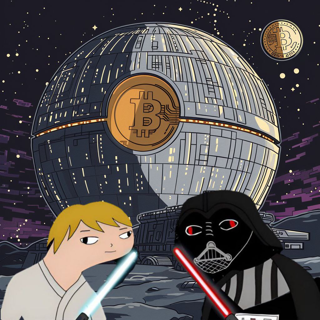 @blockxs @mrpunkdoteth IF you like star wars you should get a bag before #may4thbewithyou $btc $wif $pepe $sol #MemeCoinSeason 
come see us at @SterWersSolana