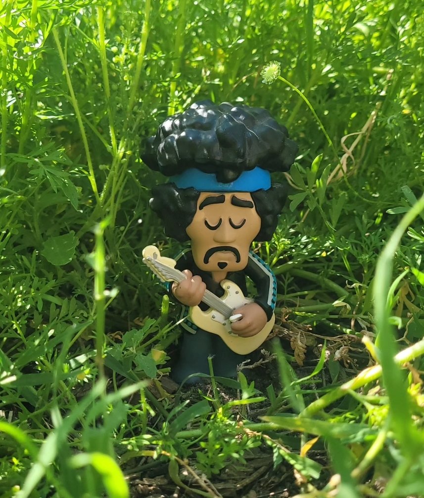 Happy #funkosodasaturday #funkofamily #funkocommunity! Hope your day is a funtastic one and relaxing too! Jimi is relaxing with nature and sweet music 🎶