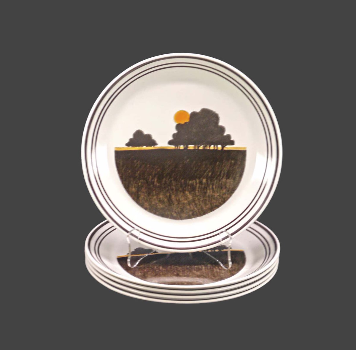 G97816960Girl's tweet photo. Royal Doulton Prairie LS1031 stoneware luncheon plates. Lambethware stoneware made in England. https://t.co/iPcwPHRMyP via @Etsy #BuyfromGroovy #antiqueshop #tabledecor #tableware #stoneware #RoyalDoulton #Lambethware #RoyalDoultonPrairie #DoultonLS1031 #EtsySellers https://t.co/ZhwFt6rK1e