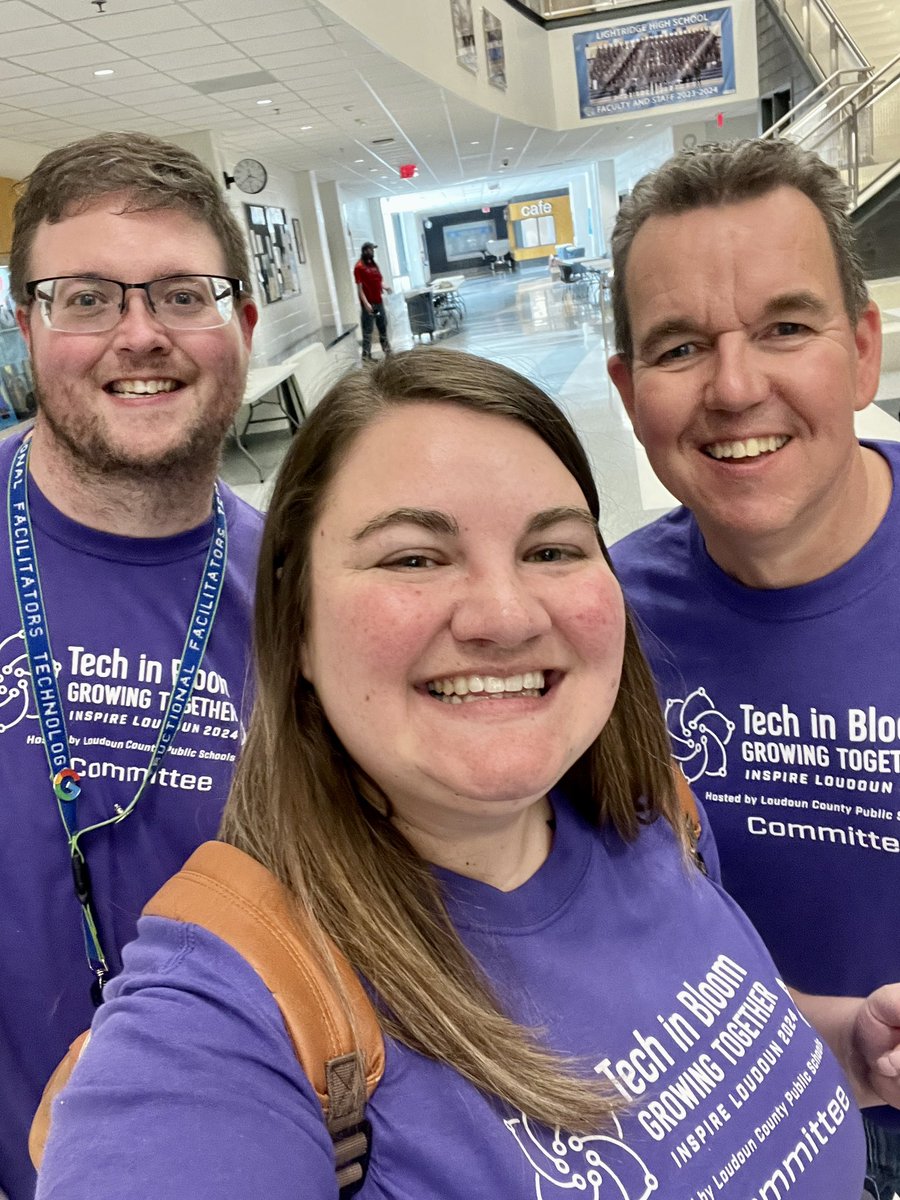 mrschelsiegrant's tweet photo. What an awesome day @InspireLoudoun 🌸 Thank you to my amazing playground team @mattharbert21 and Mat C #thematts for the laughs, support, and teamwork! #inspireloudoun24 https://t.co/XBazWT1U9o