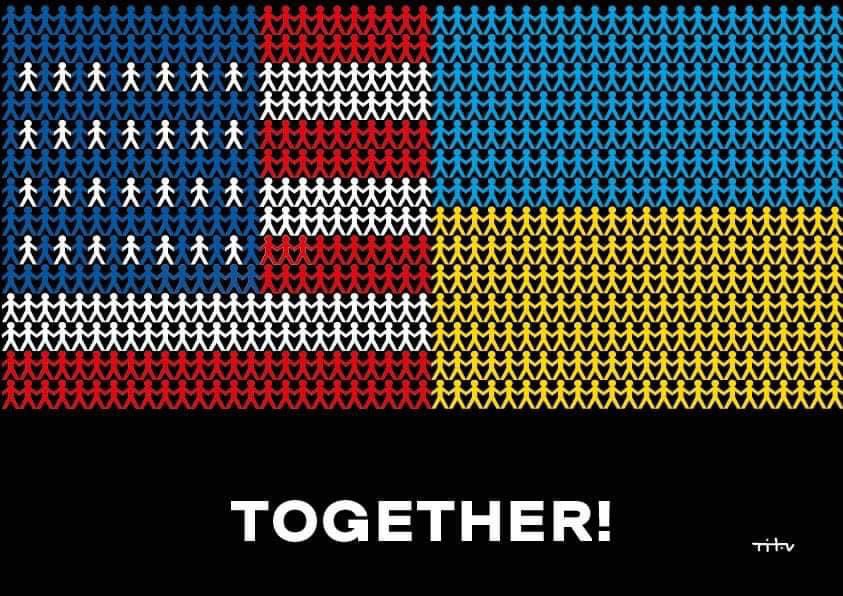 On the behalf of millions of Ukrainians, I want to thank the US Congress and every American who has supported Ukraine in these trying and historic times! Today’s bipartisan vote showed the world how America can work together when it matters the most.
