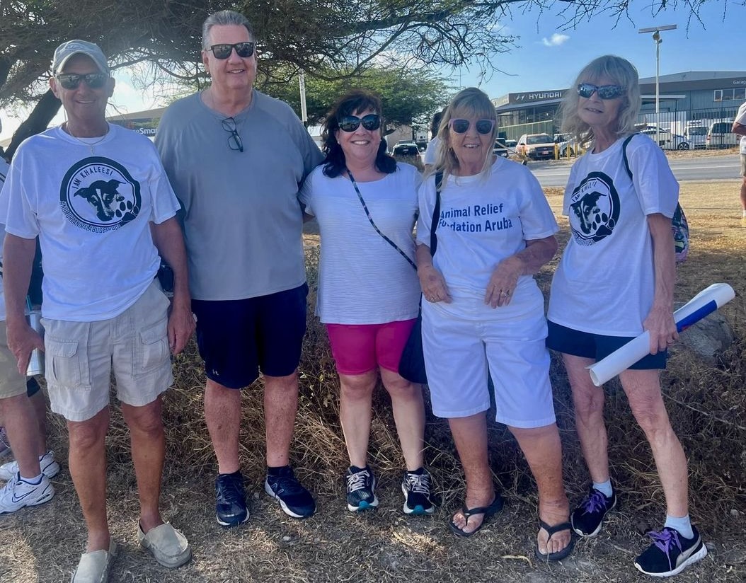 Animal Relief Foundation Aruba @arf_aruba walked in unity to stop animal abuse in Aruba & around the world. @TheMike_Woodard @KarenSConniff @acevonjohnson @MyBoxerLuvMac1 @julie_dutto @RaokRaven @the4nobletruths @TippingEd @cjbaits @LauraBaits #stopanimalcruelty #stopanimalabuse