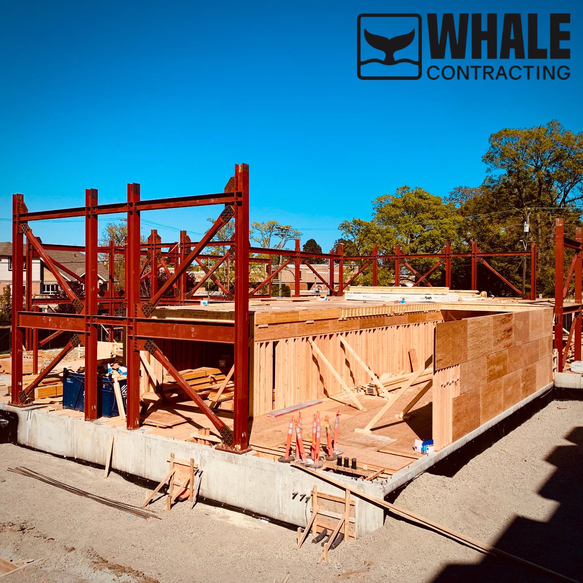 Ge0ffI's tweet photo. What a difference a few weeks can make! 🏗️ 🔨 🧱 https://t.co/lWOKGZf3AO