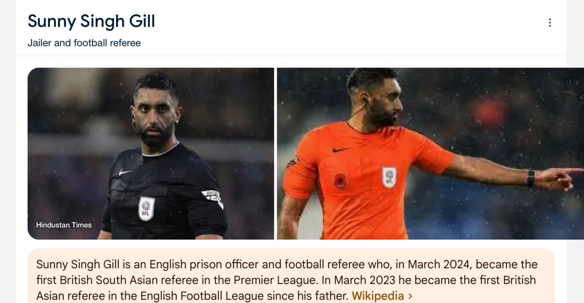 The difference a quality referee made today - virtually went unnoticed - clearly one of the countries best referees 👏👏🧡🍊